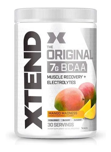 BCAA Xtend Mango Madness 405g Aminoácidos Deportivos en Polvo