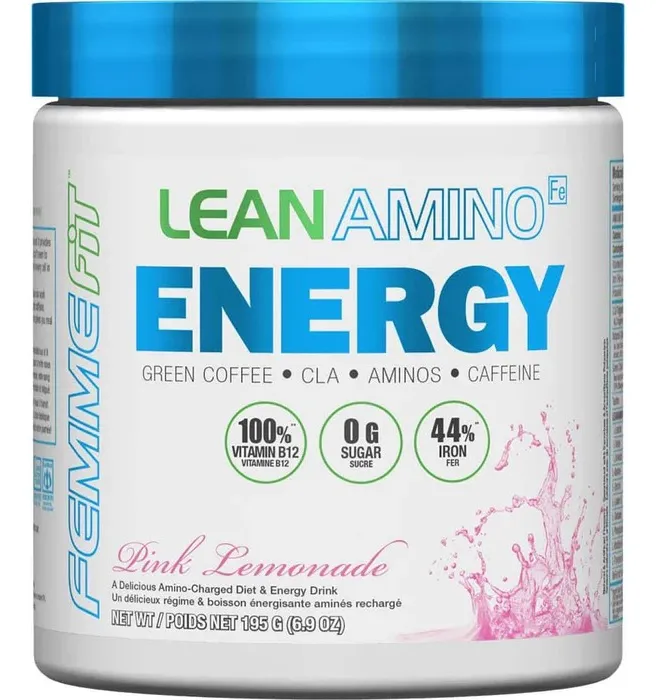 Allmax Femme Fit Lean Amino Energy 28 Serv Pink Lemonade