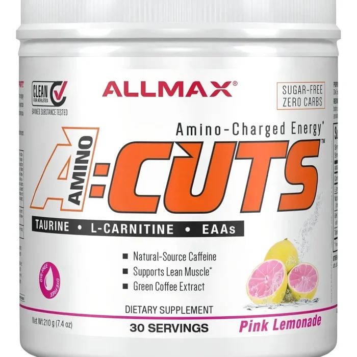 Aminoácidos Allmax Amino Cuts BCAA 30 Porciones Piña Colada
