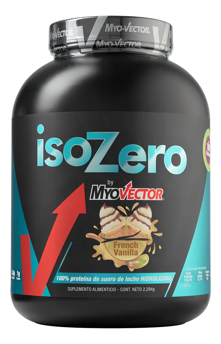 Proteína Myo-Vector Vainilla 2.294kg ISO-Zero Sin Gluten Suero Hidrolizado