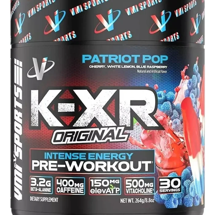 Pre-workout Intense Energy Kxr 30 Serv Sabor Patriot Pop