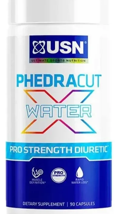 Usn Phedracut Water Pro Strength Diuretic 90 Caps Sin Sabor