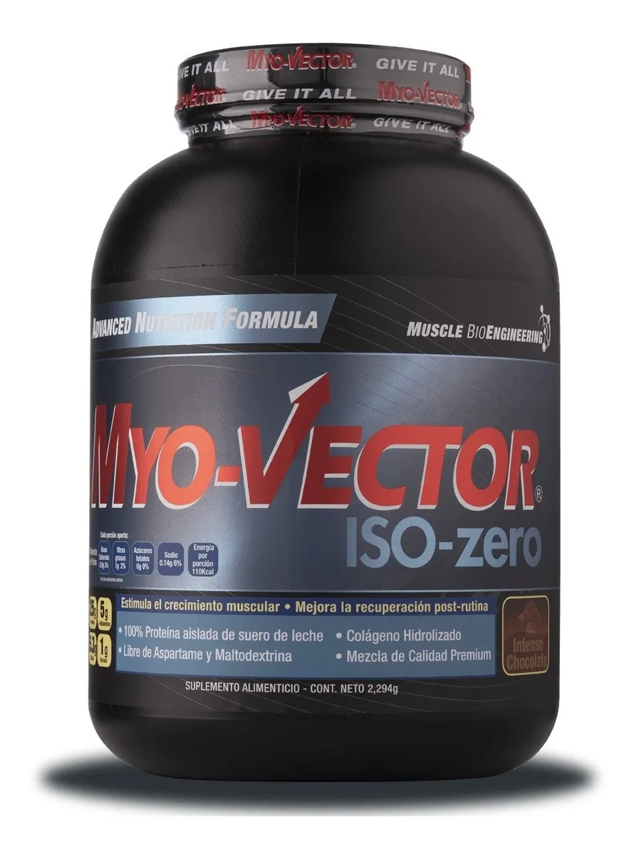 Proteína Myo-Vector Vainilla 2.294kg ISO-Zero Sin Gluten Suero Hidrolizado - Imagen 3