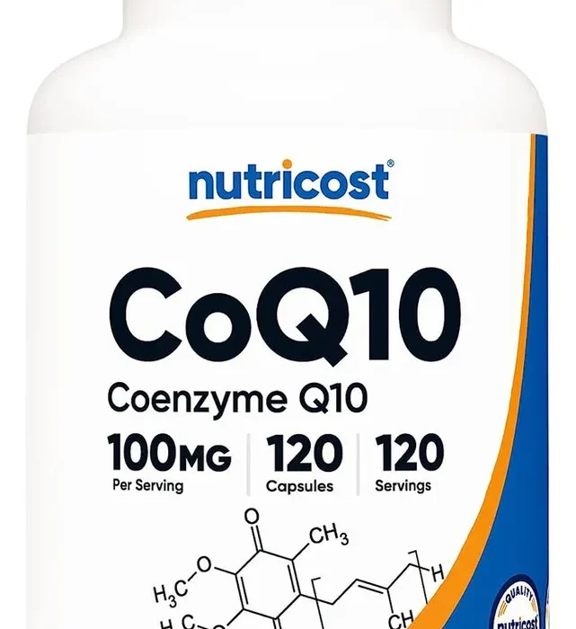 Nutricost 120 cápsulas de Coenzimas Coq10 100mg