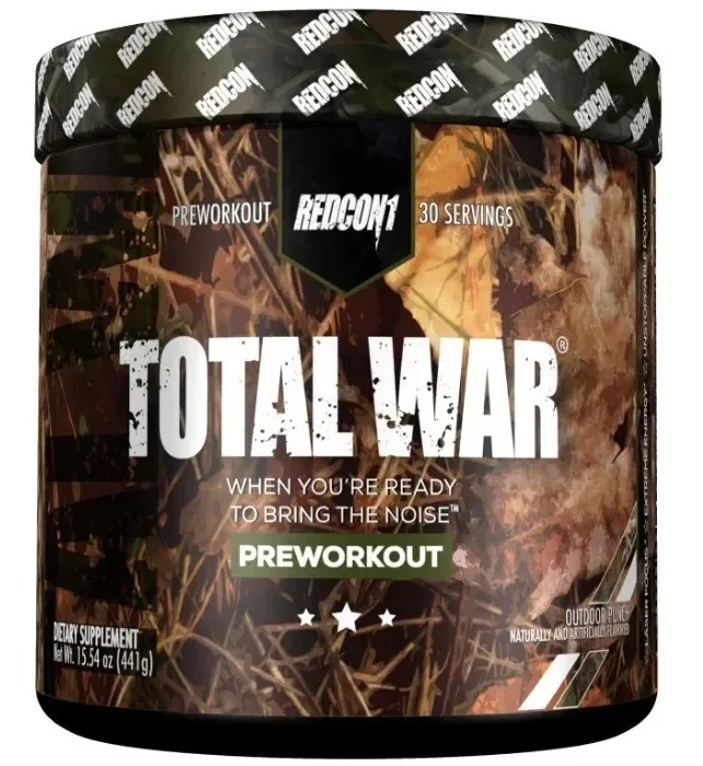 Preentreno Redcon1 Total War Sabor Outdoor Punch 441g Polvo Deportivo