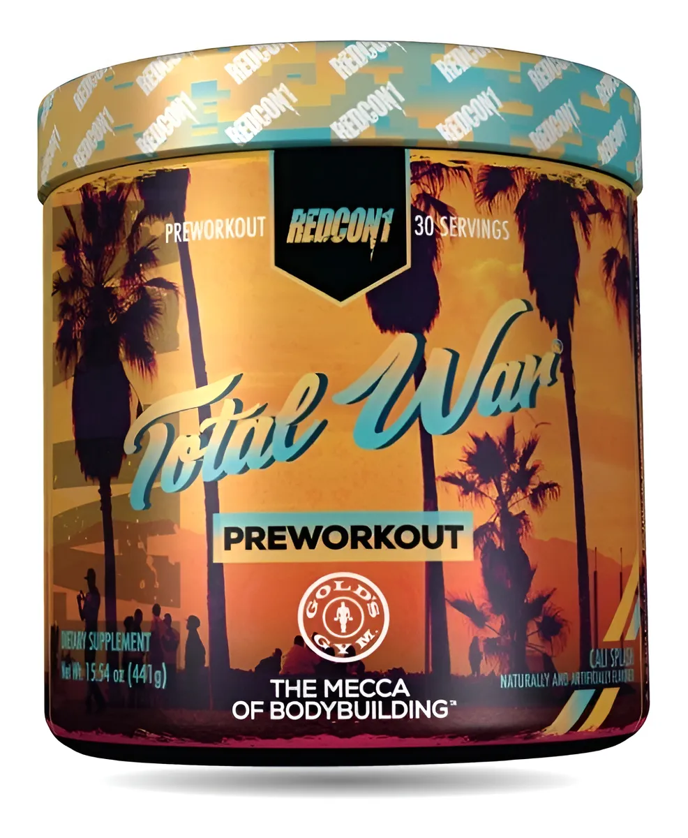Total War Redcon1 Pre Workout 30 Servicios Lpv Pw2 Sabor Rainbow Candy - Imagen 3