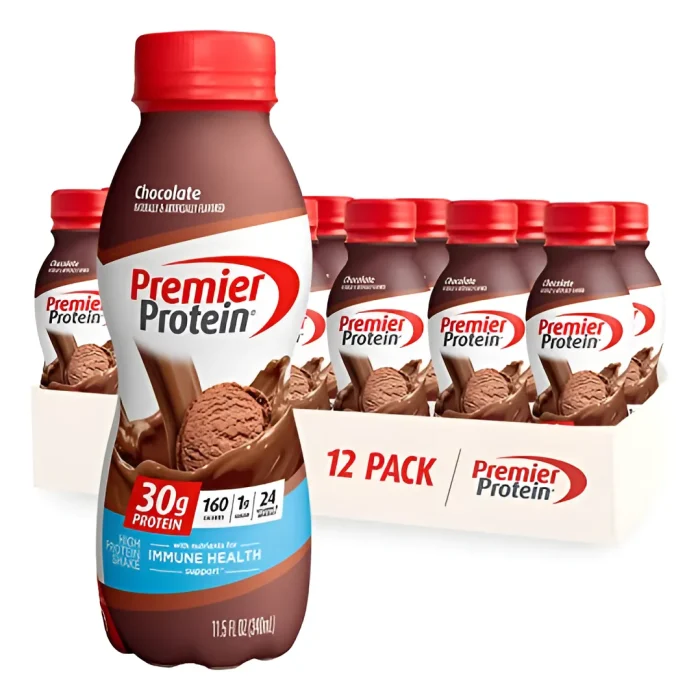 BEBIDA PROTEICA PREMIER PROTEIN HIGH PROTEIN SHAKE 12 PACK 340 ML SABOR CHOCOLATE