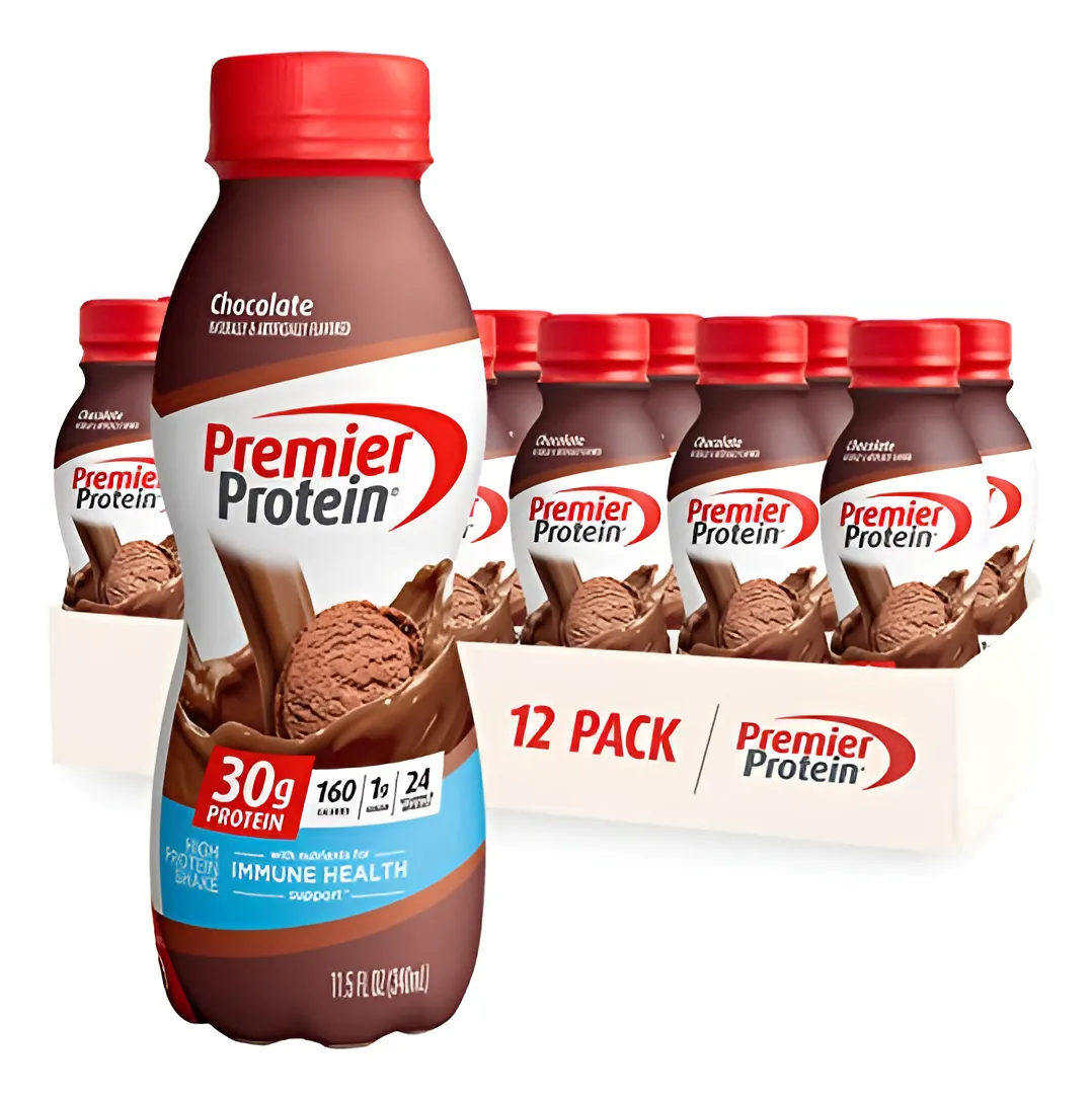 BEBIDA PROTEICA PREMIER PROTEIN HIGH PROTEIN SHAKE 12 PACK 340 ML SABOR CHOCOLATE