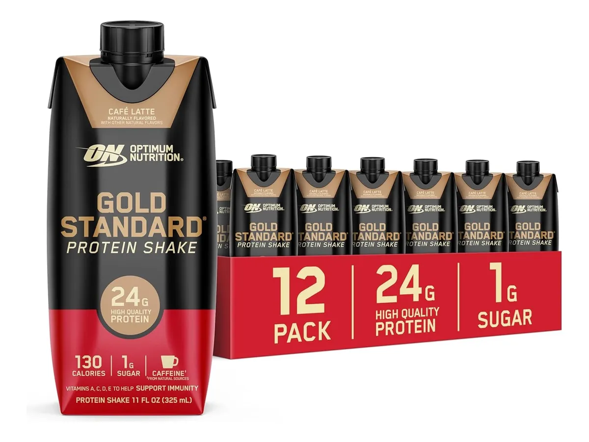 Malteada Proteína Whey Gold Standard Shake 12 Pack 325 Ml - Imagen 2