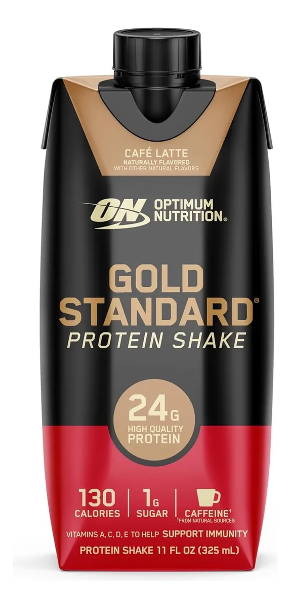 Malteada Proteína Whey Gold Standard Shake 12 Pack 325 Ml - Imagen 3