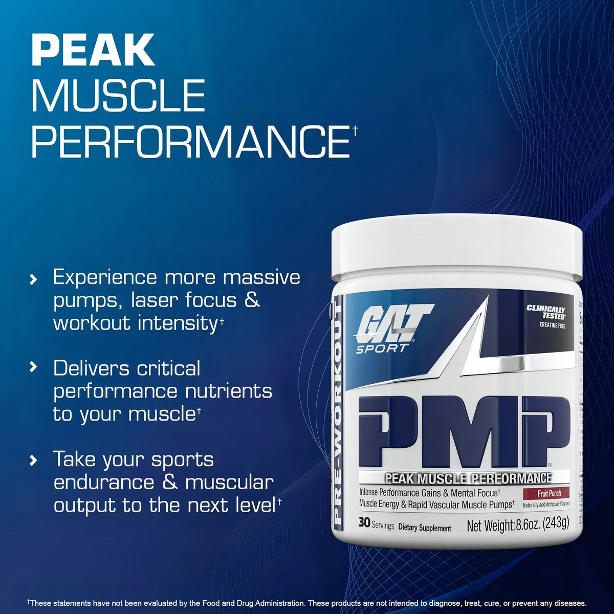 Pre Entreno Gat Sport Nitraflex Pmp Powder 30 Servicios Sabor Green Apple - Imagen 4