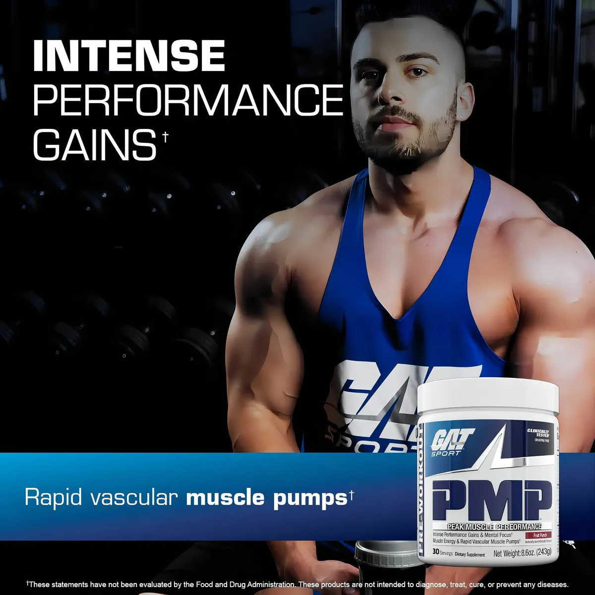 Pre Entreno Gat Sport Nitraflex Pmp Powder 30 Servicios Sabor Green Apple - Imagen 5
