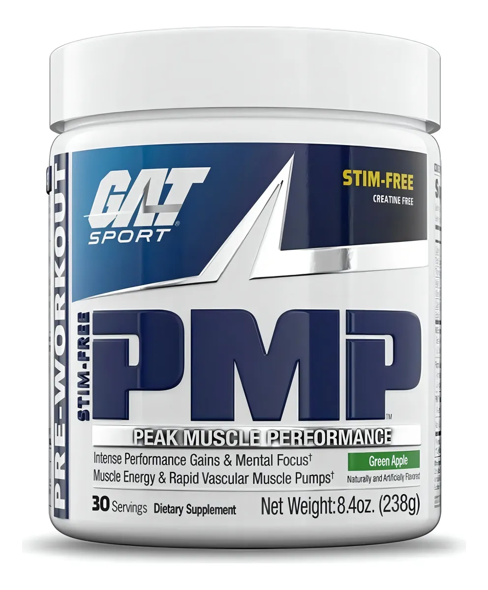 Pre Entreno Gat Sport Nitraflex Pmp Powder 30 Servicios Sabor Green Apple