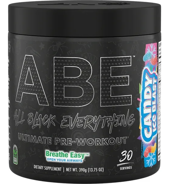 Pre Entreno ABE Ultimate Applied Nutrition Candy Ice Blast Sin Gluten 30 Servs