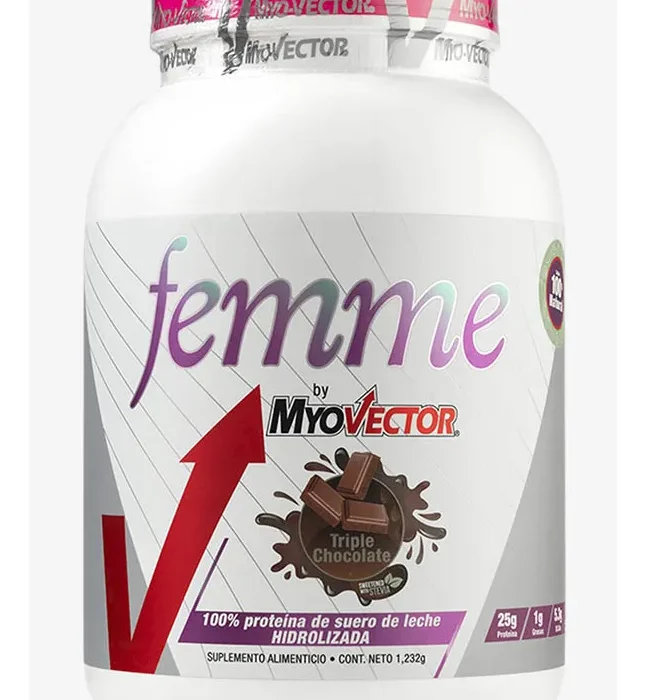 Suplemento en polvo Myo-Vector Myo-Vector Femme Proteínas de Femme sabor chocolate x 28g