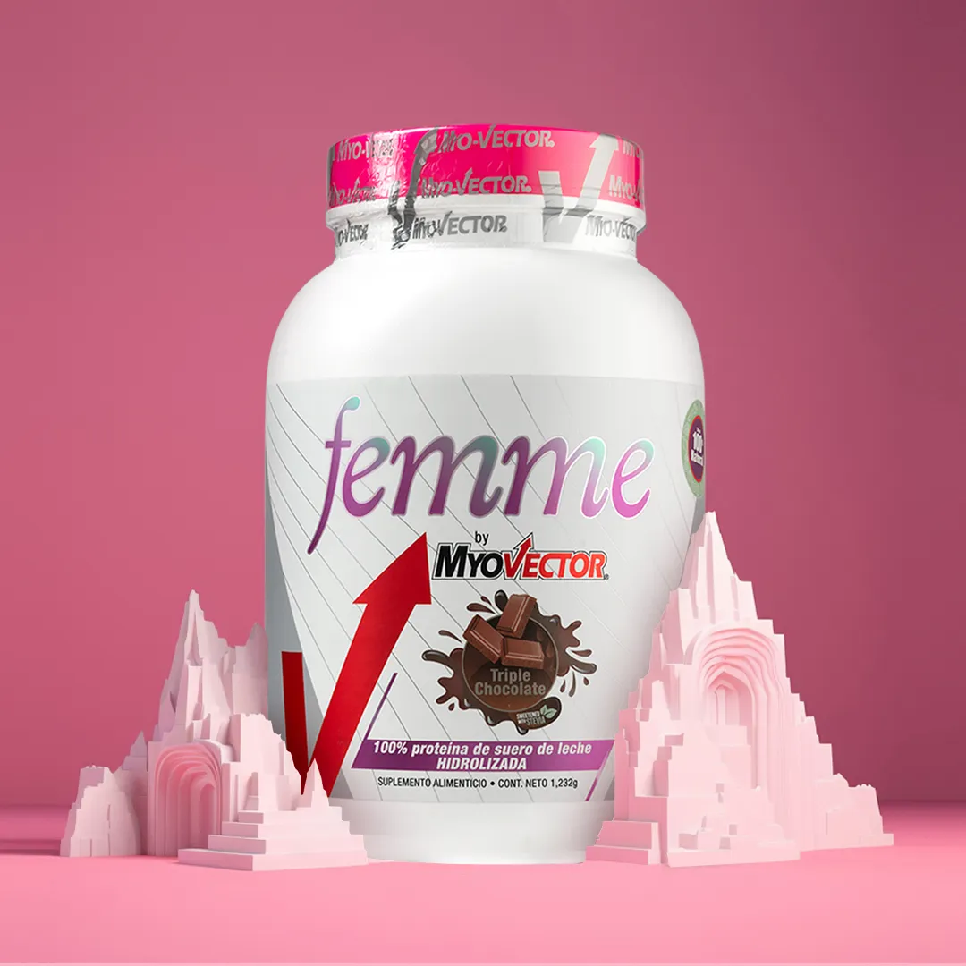 Suplemento en polvo Myo-Vector Myo-Vector Femme Proteínas de Femme sabor chocolate x 28g - Imagen 3